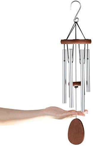 Juliell Love Never End Wind Chimes for Garden Home Outdoor Decor - World Music Collection (24 inch)
