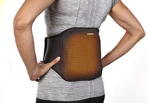 Moji Heated Lower Back Wrap – 3 Sizes – Delivers #1 Doctor Recommended Treatment for Back Pain – Relieves Muscle Tension – Safe, Natural Moist Heat Therapy – Microwavable – Wear While On The Go