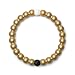 Lokai Gold Metallic Bracelet, Large, 7