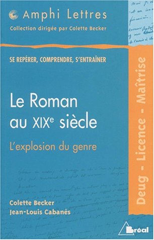 Le  roman au XIXe siècle