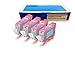 Inkjetcorner 4 Pack Photo Magenta Compatible Ink Cartridge for Canon CLI-8PM Canon Pixma iP6600D iP6700D MP960 MP970 Pro9000 Mark II CLI-8 PM