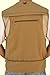 autumnridgetraders Lightweight 16 Pocket Vest for Fishing, Photography or all outdoor activities (Dark Tan, 3X-Large)