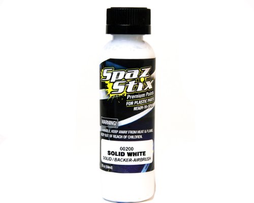 Solid White / Glow Backer Airbrush Paint 2oz