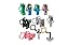 Minecraft Toy Action Figure Hanger Set of 10 (3-Inch)