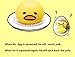 2 Pack Novelty Gag egg Toys Shangmu Cute Yellow Squeezed Vomiting & Sucking Gudetama Relief Stress Toys