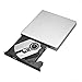 VicTsing Portable CD Drive, Slim External CD-RW Drive DVD-R Combo Burner Player for Laptop Notebook PC Desktop Computer, Silver