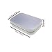 LJY 22 Pieces Rectangular Metal Empty Hinged Tins Containers Basic Necessities Home Storage Organizer Mini Box Set (3.75 x 2.45 x 0.8 inch)
