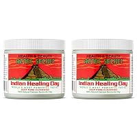 Aztec Secret Indian Healing Clay 1 Pound (Pack of 2)