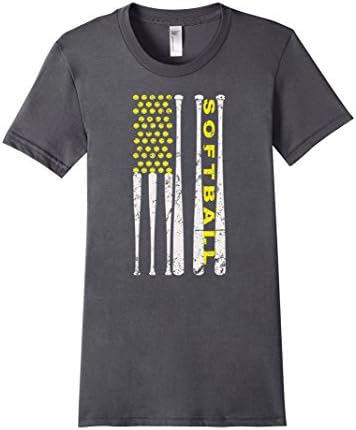 Women's Softball t shirts Medium Asphalt