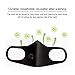 strylin Protective Dust Mask, Adjustable PM2.5 Air Filter Mask, Breathing Valve Mask N95, Washable Mouth Cover Mask, Dustproof Safety Mask Respirator with Breath Valve for Anti-dust Smoke Gas Allergy