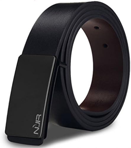 Fine Men's Dress Belt Leather Reversible With Single Prong Buckle.