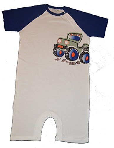 Cushy Bums Fun with Trucks Adult Baby Romper ABDL (Medium)