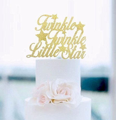 Buy Twinkle Twinkle Little Star Cake Topper, Baby Shower Cake Topper ...