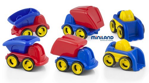 Miniland Minimobil Dumpy Containers (6-Piece) 27469