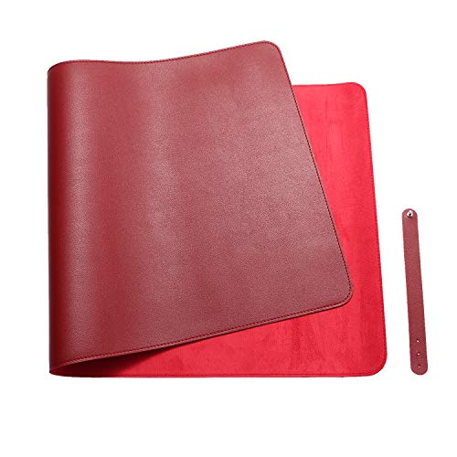 Writing Desk Pad Protector,NonSlip PU Leather Desk,Mouse Pad,Office Desk Mat,Laptop Desk Pad
