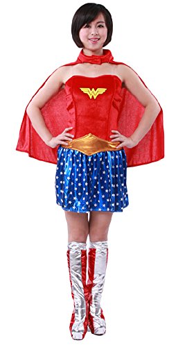 Ace Halloween Adult Women's Sexy Wonder Woman Costumes