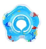 MyToy Inflatable Shoulder Strap Underarm Swimming Float Baby Kids Swim Ring Lifebuoy 2 colours blue/pink 5 -36 Month
