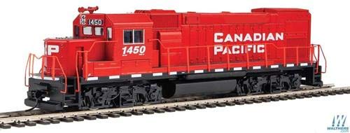 Walthers Trainline HO Scale Model EMD GP15-1 - Standard DC - Canadian Pacific (Red, White)