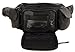 New Large Leather Waist Hip Lumbar Fanny Pack Bag with Dual Cell Phone Pocket