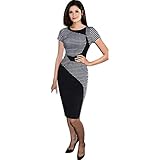 DaySeventh Summer Women Short Sleeve Elegant Business Dress Office Bodycon Dresses