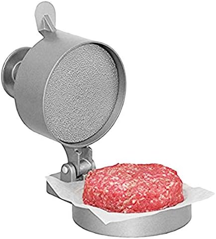 iSunday Burger Press Hamburger Patty Maker Meat Aluminum Alloy Non-Stick for Kitchen