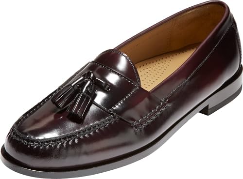 Cole Haan Mens Pinch Tassel Loafers Shoes, Color Black, Size  display picture 3