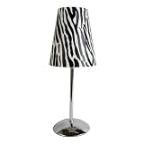Limelights LT3024-ZBA Mini Stick Table Lamp, Zebra
