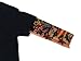 Wild Rose 720 Little Boys' Tattoo Shirt Cotton Tee Mesh Sleeves, Black