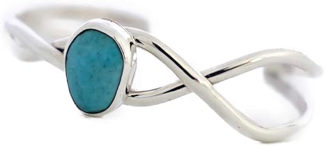 Amazon Co Jp インディアンジュエリー ターコイズ ブレスレット バングル シルバー925 内径約15 7センチ 女性ｍサイズ レディース ネイティブアメリカン ネイティブアクセサリー アメリカインディアン キングマンターコイズ ホーム キッチン