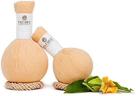 Patawe Luxury Aromatic Ylang-Ylang Thai Herbal Compress Massage Ball Relaxation Pain Relief 200g