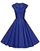 GownTown Womens Dresses Party Dresses 1950s Vintage Dresses Swing Stretchy Dresses
