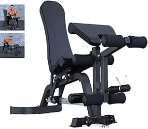 amazon.com : yzptyd adjustable benches foldable weight