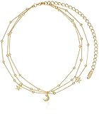 Ettika Galileo in Gold Choker Necklace, 12" + 6" Extender
