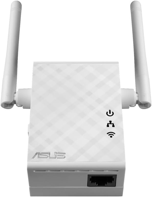 RP-N12 - Repetidor/Punto Acceso inalámbrico N300 (Antenas externas, WPS, Puerto LAN), Blanco