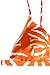 Cupshe Fashion Boom Tie-dyed Bikini Set Orange Swimwear Bathing Suit