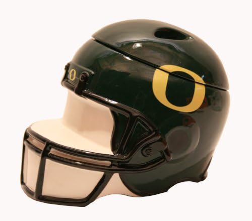 Out of the Woods of Oregon Collegiate Football Helmet Cookier Jar, University of Oregon Helmet