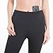 JCBABA High Waist Yoga Pants Workout Sport Leggings for Women with Pockets - Not See Through Black