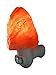 Dream Salts Himalayan Salt Lamp Night Light/Mini Natural Air Purifying Crystal Rock/UL Approved wall plugin/Hand Carved Home, Bedroom, Nursery Ionizer Decoration (Natural)