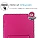 HDE iPad Mini 5 & 4 Case for Kids with Built in Screen Protector - Shockproof Handle Stand with Apple Pencil Holder Compatible with iPad Mini 5th Generation and iPad Mini 4th Generation Tablet Pink