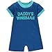 Wan-A-Beez Baby Boys' 2 Pack Graphic Short Sleeve Romper (18 Months, Blue Airplane)