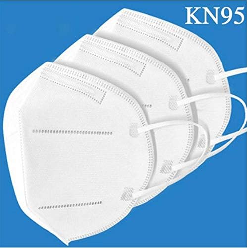 Dustproof, Non-woven, Ffp2 / N95 / Kn95, Anti-fog, Unisex 10 tablets white