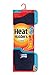 HEAT HOLDERS Mens Lite Crew Sock, Navy, 7-12