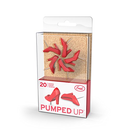 Fred & Friends Pumped UP High Heel Pushpins, Set of 20, 20 Piece - Thumbnail 3