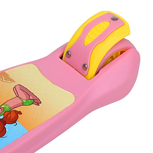 VOKUL Kick Scooter for Kids, 3 Widen Flashing PU Wheels, Adjustable Height Kids Scooter with a Easy Folding System, Best Gift for Kids Age 3+