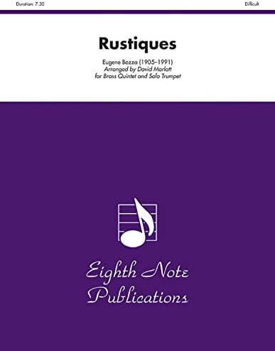 Rustiques: Trumpet Feature, Score & Parts (Eighth Note Publications)