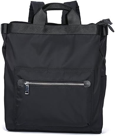Luckysmile Tote Pack Waterproof Nylon Backpack School Travel Carrying Diaper Bag