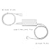 Ponkor MacBook Air Charger 45W Magsafe 2 T-tip AC Power Supply Power Adaptor Charger for Apple Mac Book Air 11 inch and 13 inch