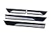 For Honda Civic 2016-2017 New 10TH Sedan Fashion Style Car Door Sill Scuff Plate Guard Sills Protector Trim