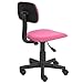 Homy Casa Office Chair Adjustable Design Kids Computer Seat Desk Task Chair Swivel Armless Children Study Chair Turquoise