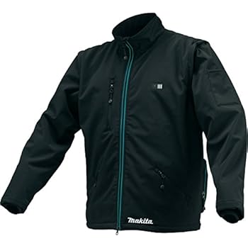 Makita CJ102DZXL CJ102DZXL12V Max CXT Lithium-Ion Cordless Heated Jacket, Only (Black, XL),